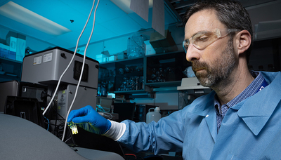 scientist working in a lab