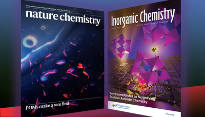 nature chemistry magazine cover and inorganic chemistry magazine cover