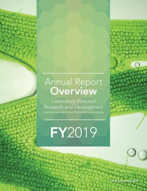 LDRD Annual Report Overview 2019, cover