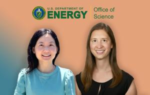 Two LLNL scientists 